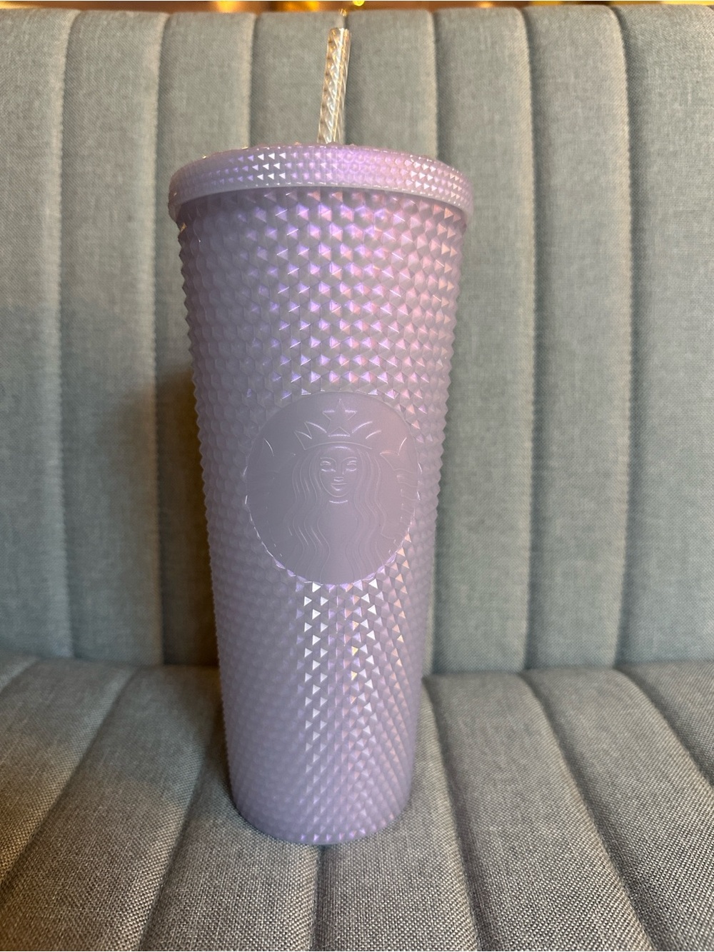 Starbucks Lavender Iridescent Studded Cold Cup